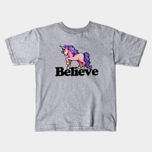 Believe in Unicorns Kids T-Shirt